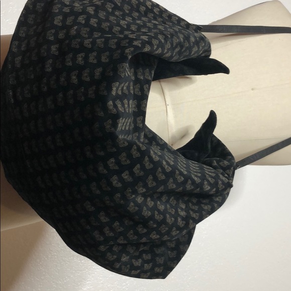 Vintage Bottega Veneta suede butterfly crossbody bag - Picture 5 of 8